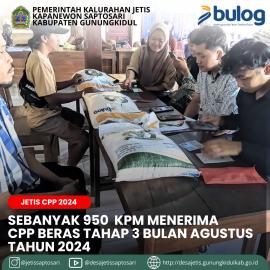 Penyaluran bantuan beras Cadangan Pangan Pemerintah (CPP) Tahap 3 2024